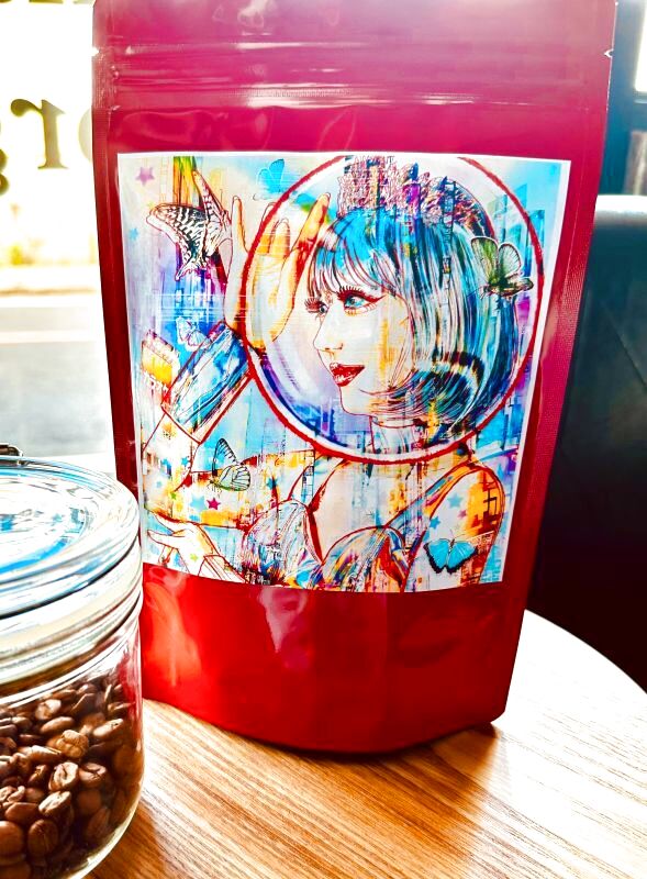 画像1: アーチストコラボ＜さおり>タイcoffee豆 (1)