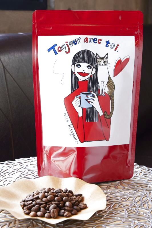 画像1: アーチストコラボ＜nico>ハニ〜プロセスcoffee豆 (1)